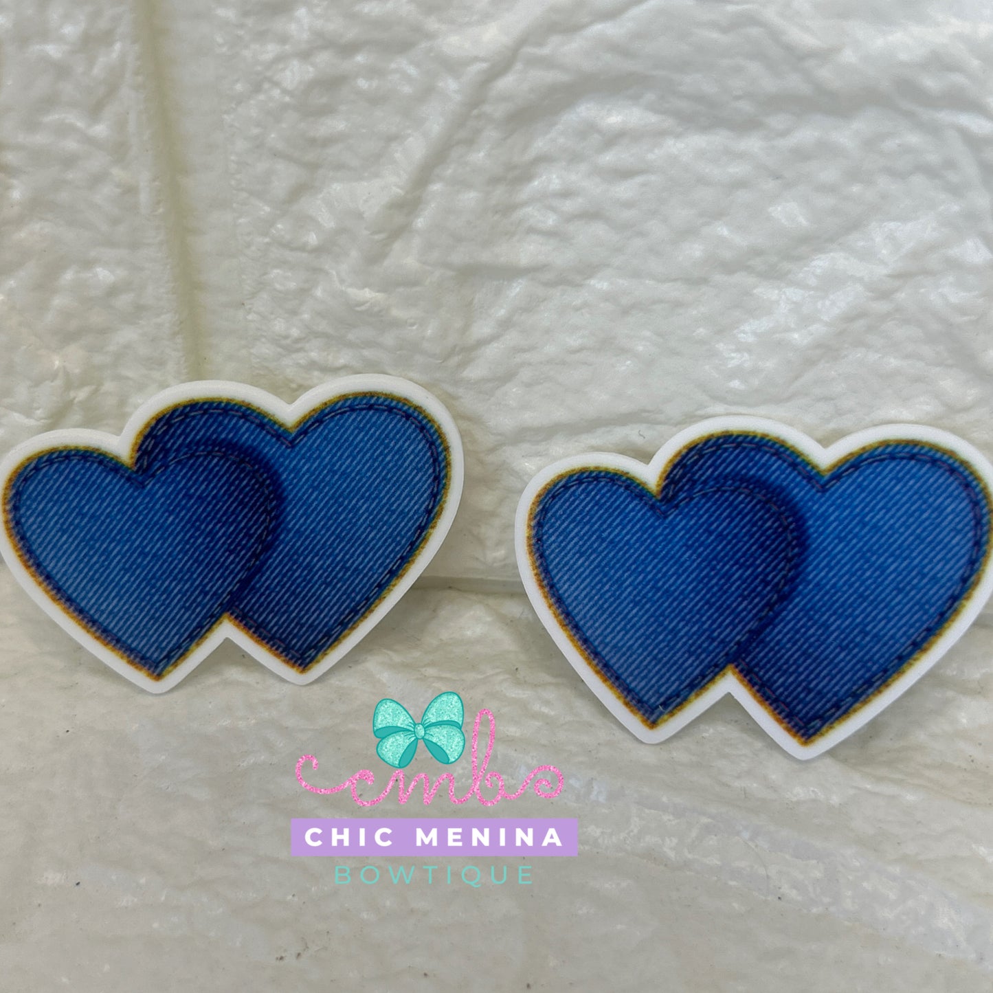 Denim Hearts